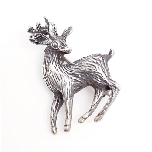 LOONA Sterling Silver Deer Brooch