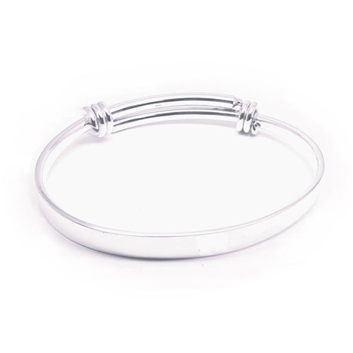 LOONA Sterling Silver Adjustable Bangle