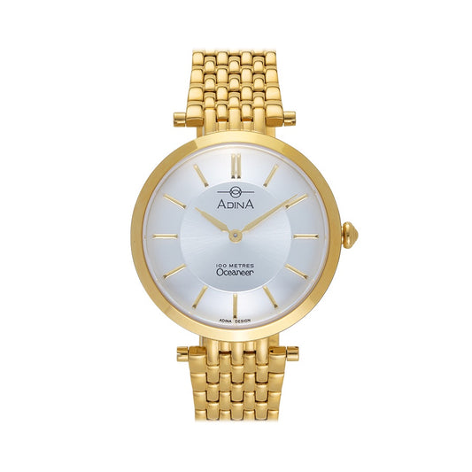 ADINA Ladies Oceaneer CT110 Gold/Silver Dial